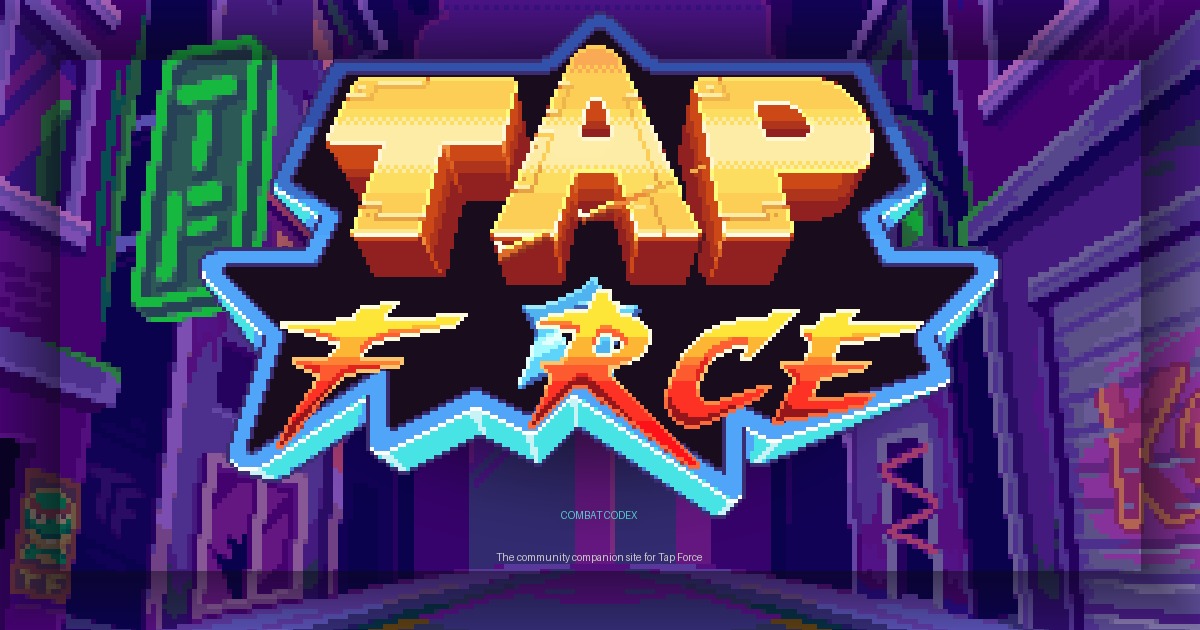 Tap Forcit Beginner's Guide — TapForce Wiki — Combat Codex